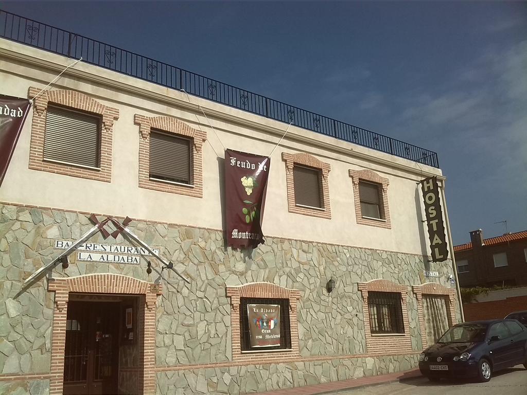 Hostal La Aldaba Hotel Montearagon Exterior foto